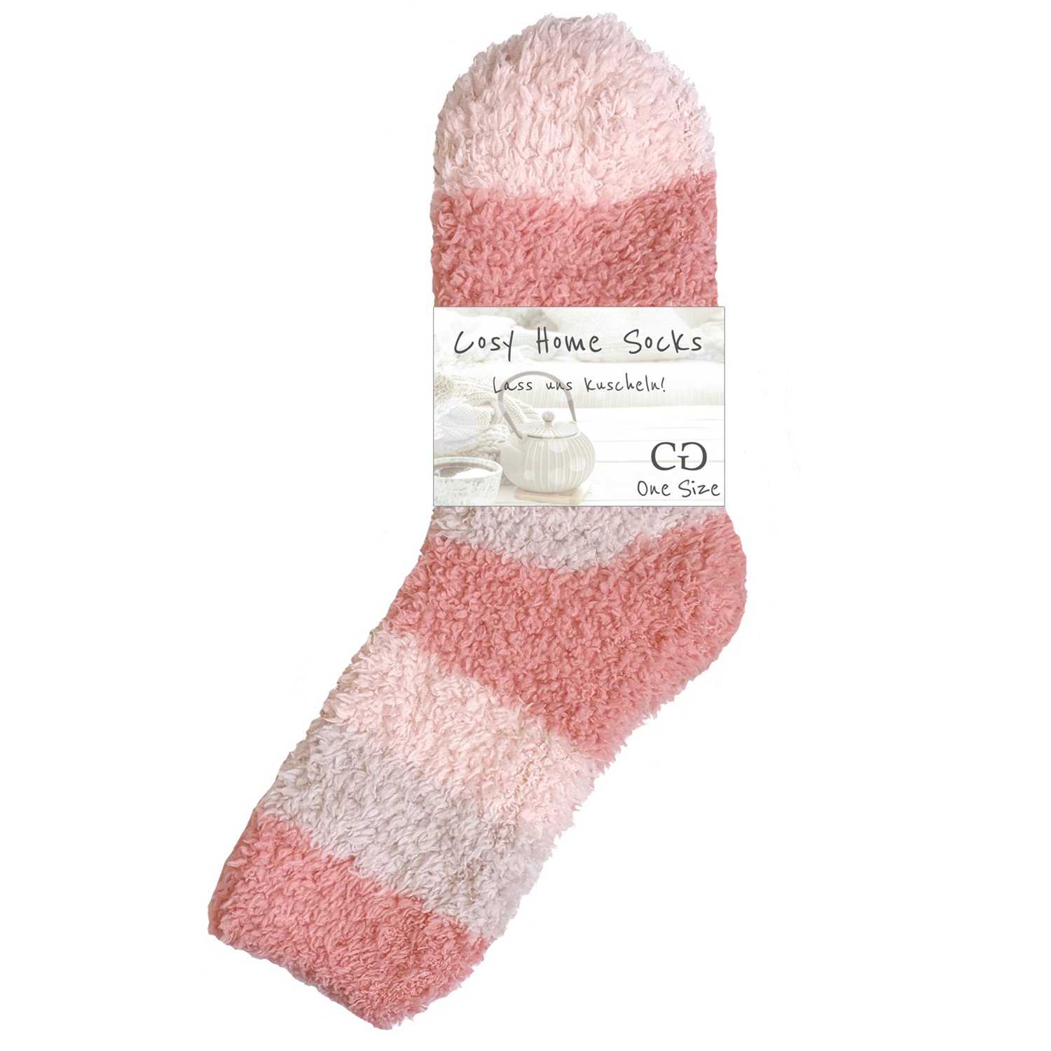 Damen Kuschelsocken Cosy Coral 2er Pack superweich warm venenfreundlich