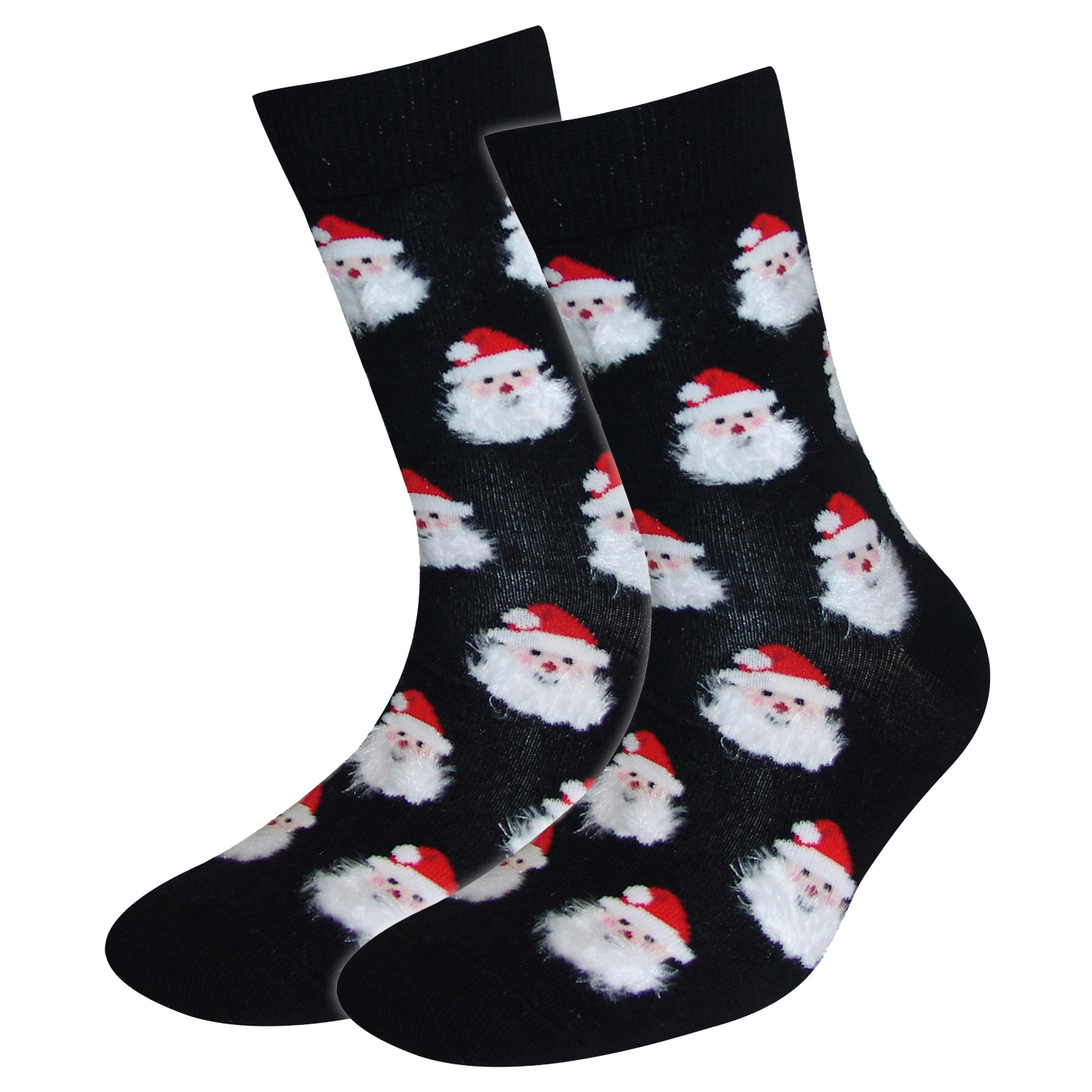 Damen Socken Christmas 2er Pack Schwarz