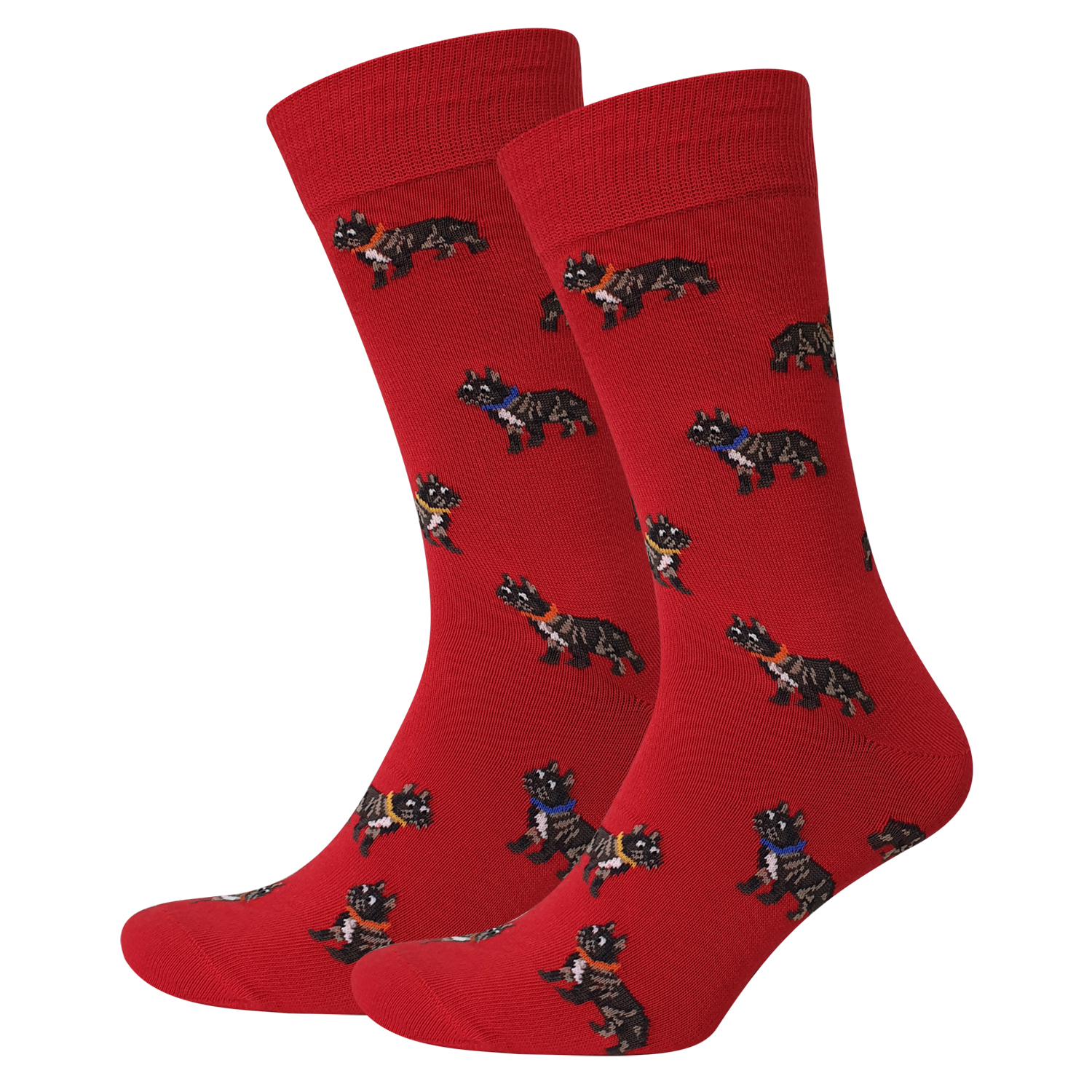 Herren Socken Bull Dog Rot 39 - 42