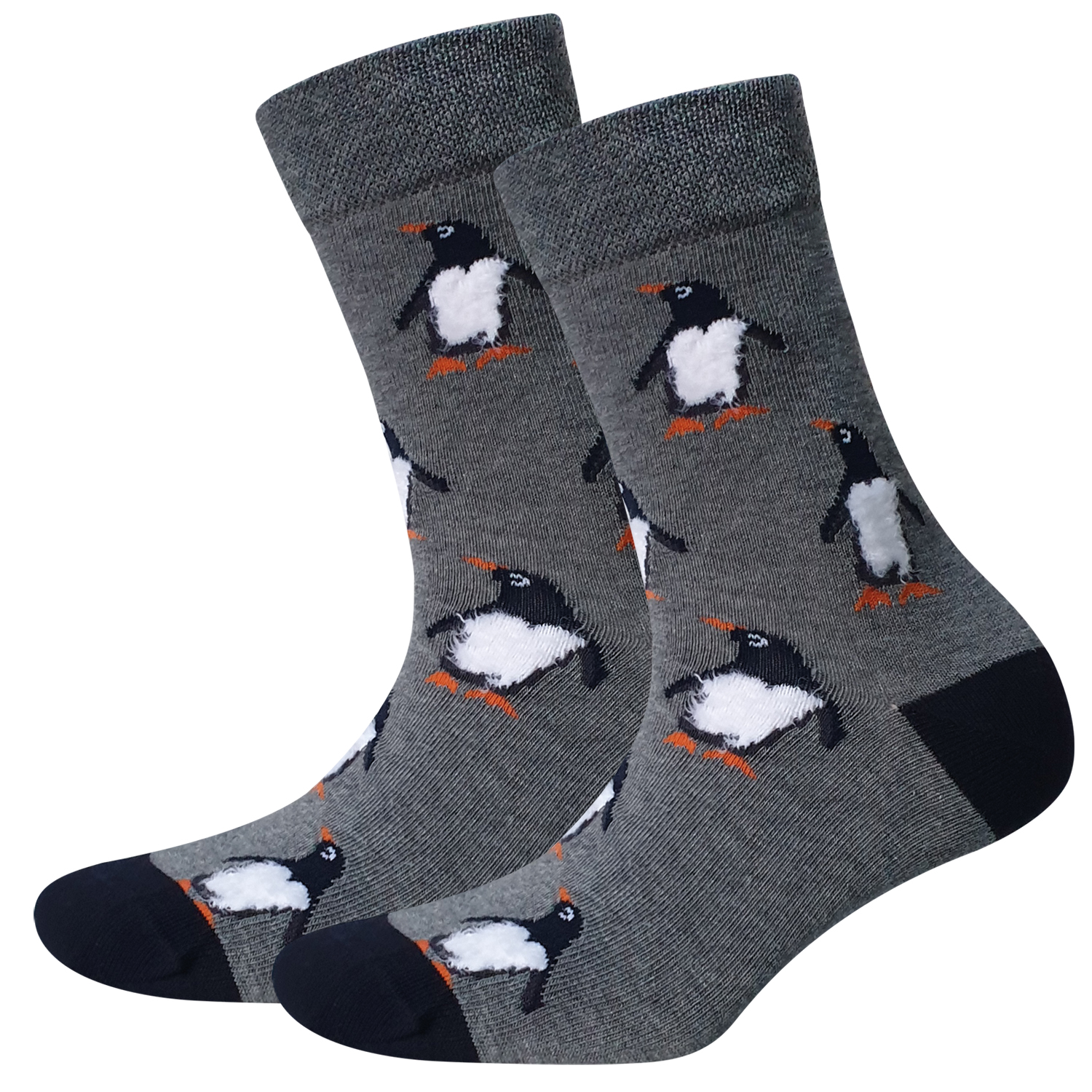 Damen Socken Fluffy Penguins 2er Pack