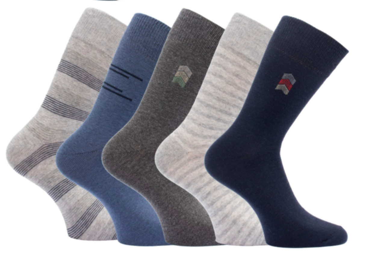 Herrensocke Men Style 5er Bund