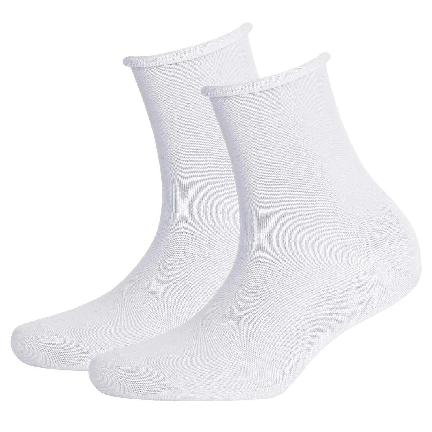 Damen Socken Softie mit Rollrand 2 Paar 36-41