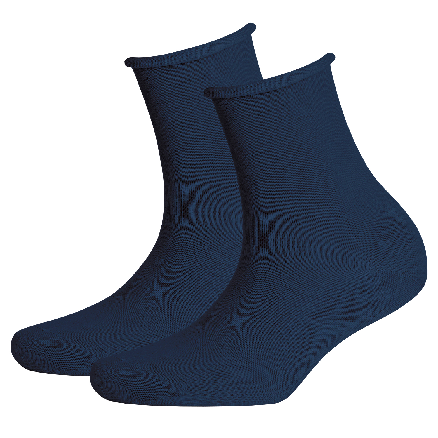 Damen Socken Softie mit Rollrand 2 Paar 36-41