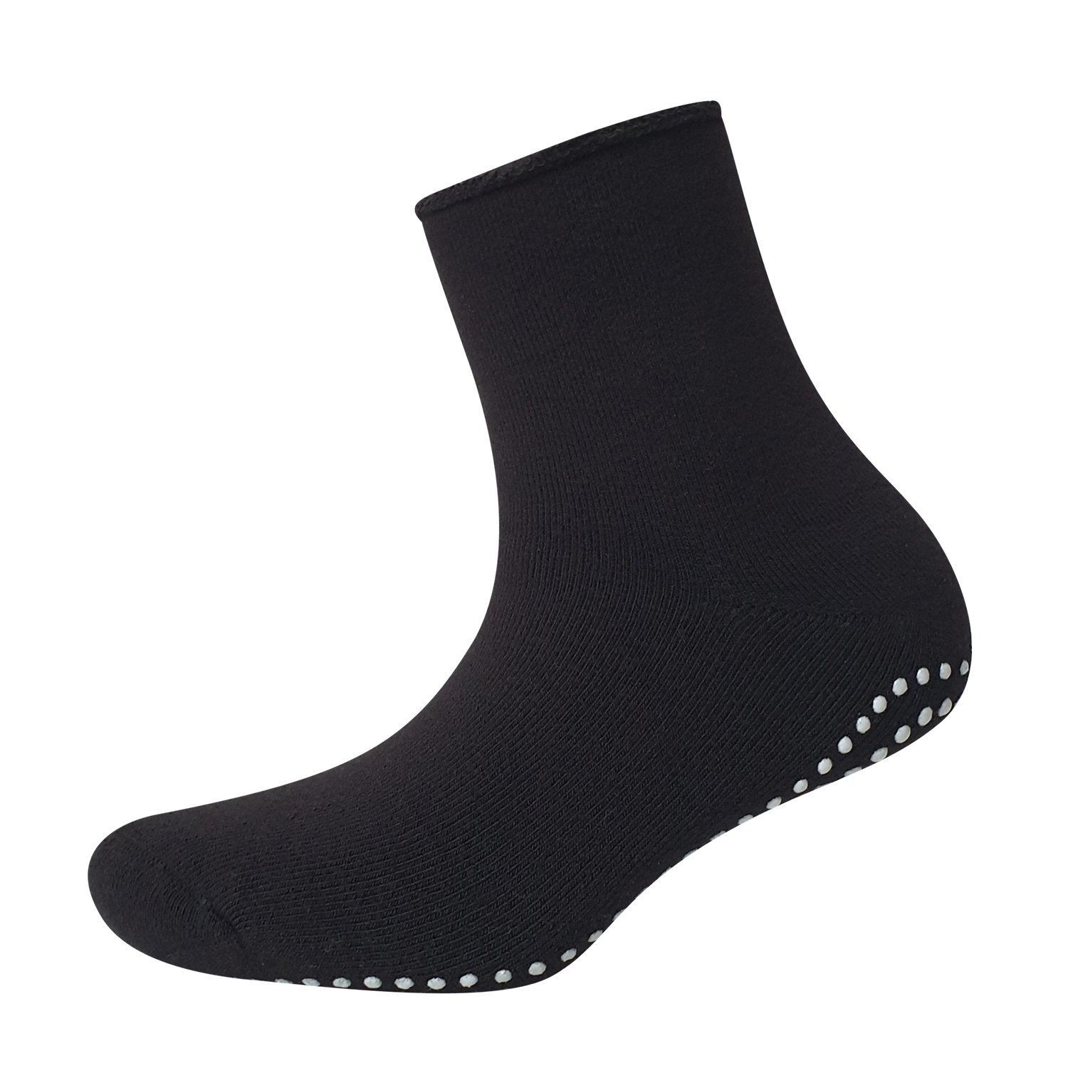 Wohlfühlsocken mit Anti-Rutsch-Noppen Kurzsocke Innenfrottee