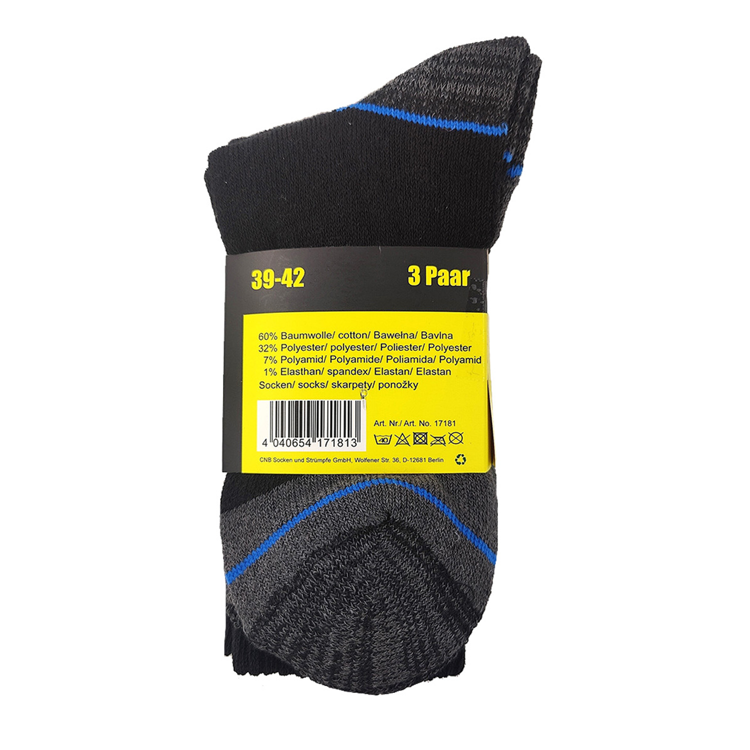 WORKER SOCKS Professional Arbeitssocken 3er Pack