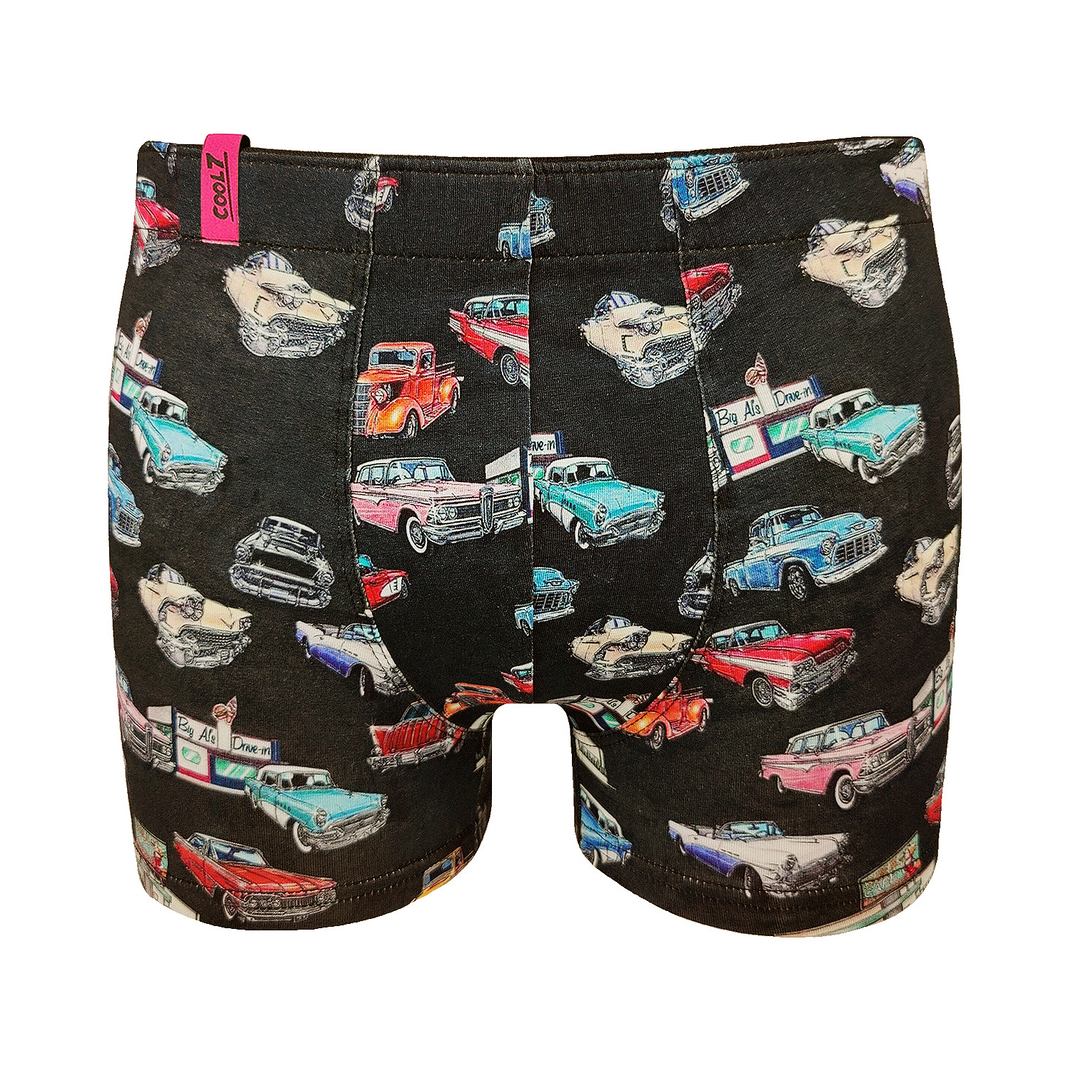 Herren Boxer + Socken Set Oldtimer in Geschenkverpackung COOL7