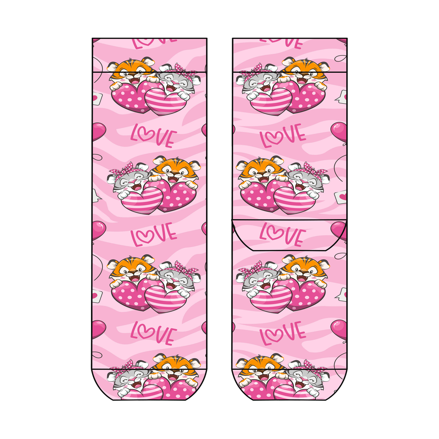 Damen Sneaker Tigers in Love COOL7