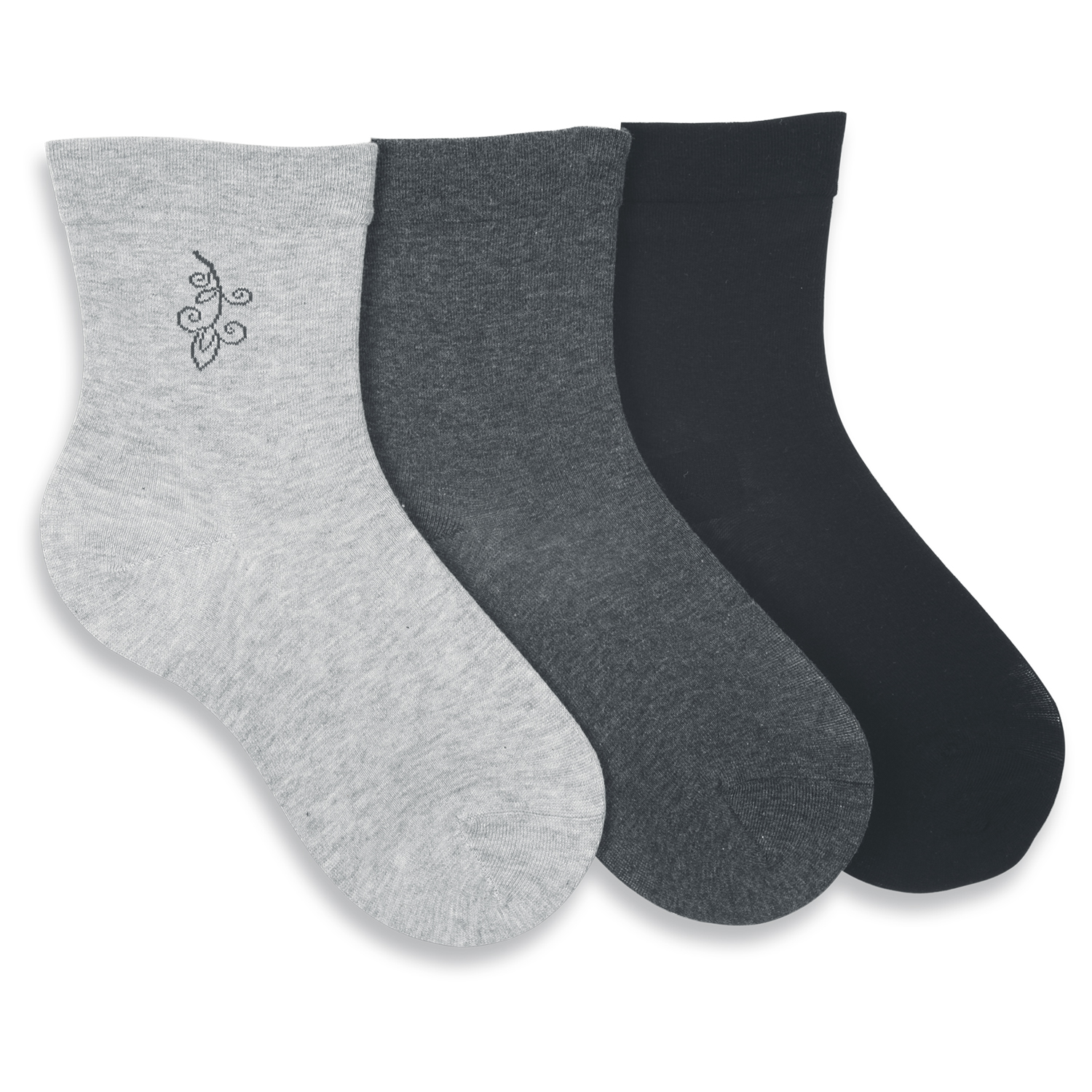 Damen Socken Gesundheitssocke Komfortbund 3er Pack