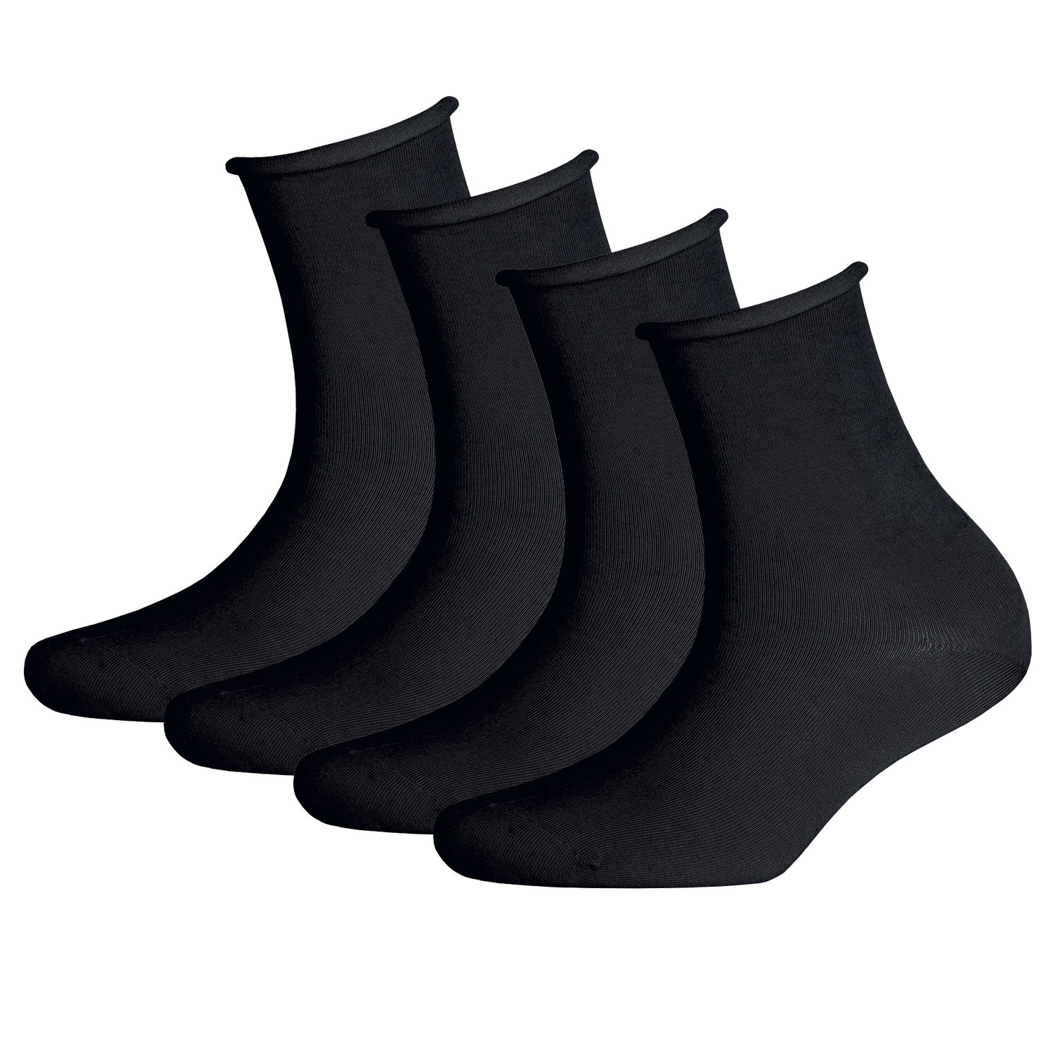 Damen Socken Softie mit Rollrand 10x 2er Pack 36-41