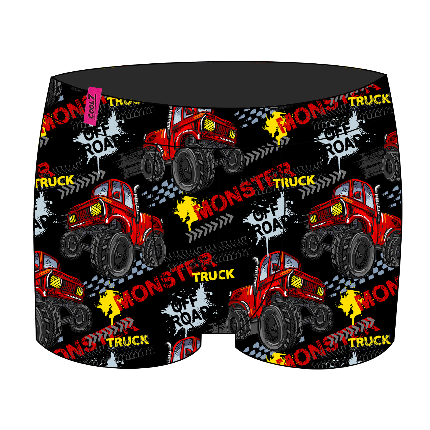 Herren Boxer + Socken Set Monster Truck in Geschenkverpackung COOL7