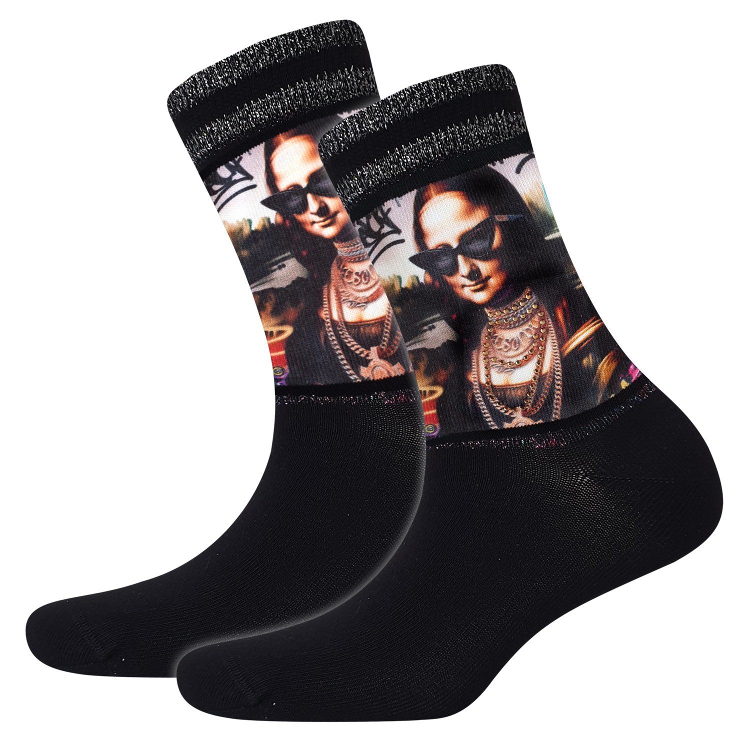 Damen Socken Strass Modern Mona COOL7