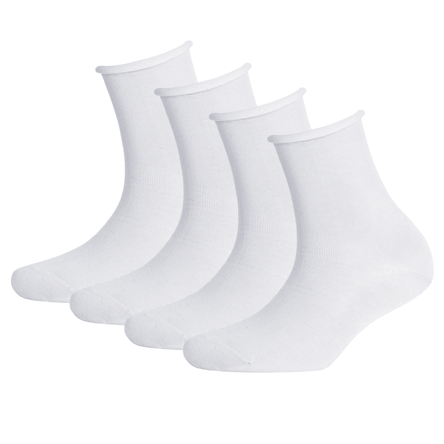 Damen Socken Softie mit Rollrand 10x 2er Pack 36-41