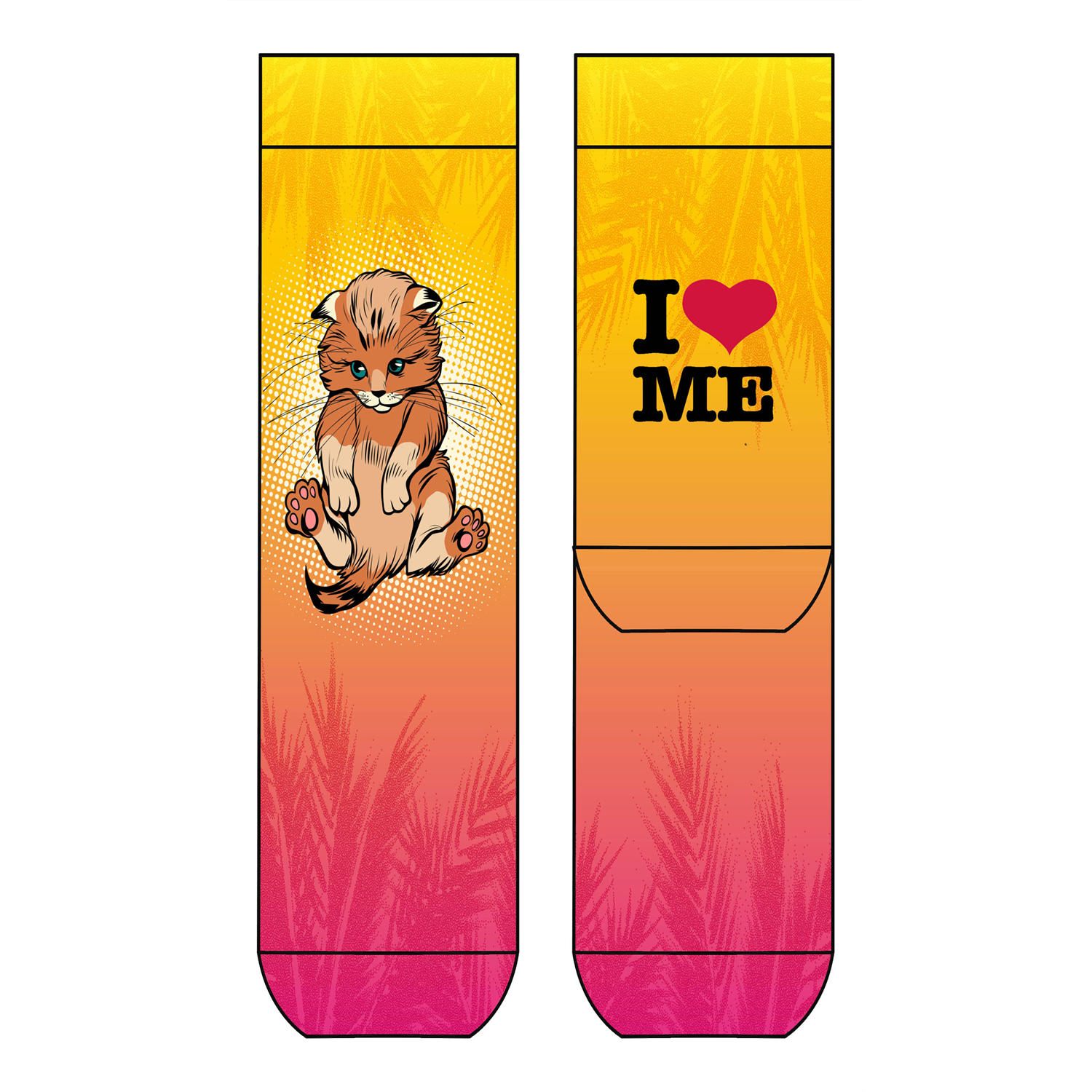 Damen Socken I Love Me COOL7