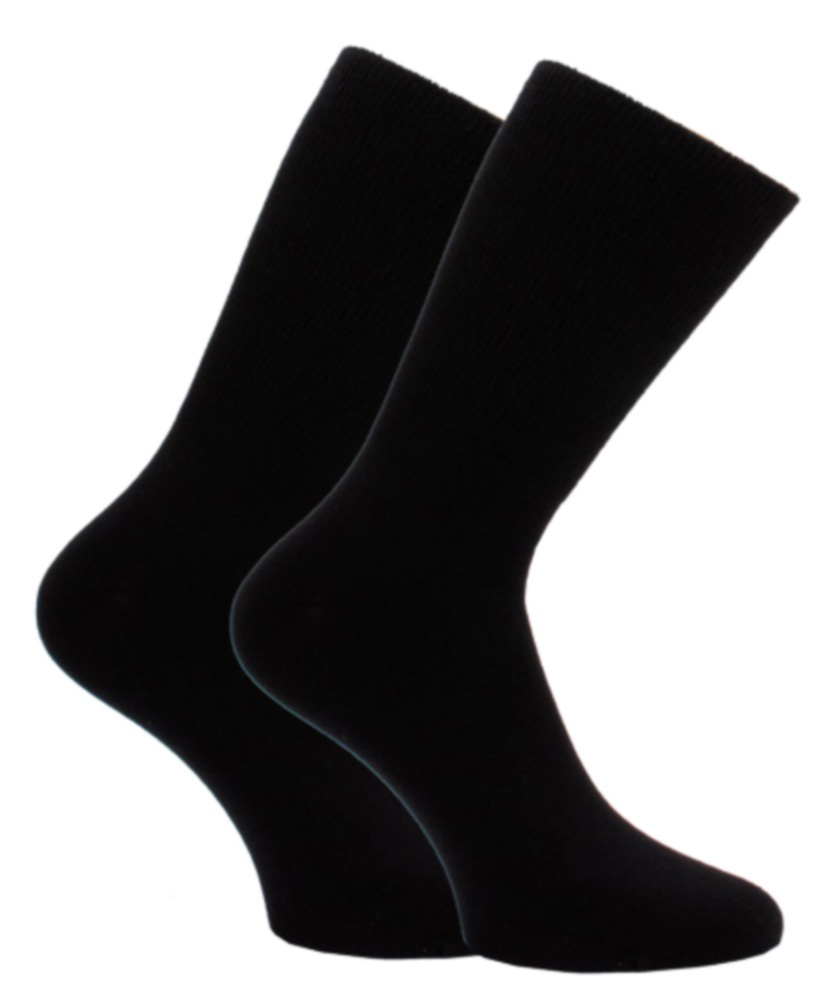 Herrensocke Premium Softrand 2er Pack