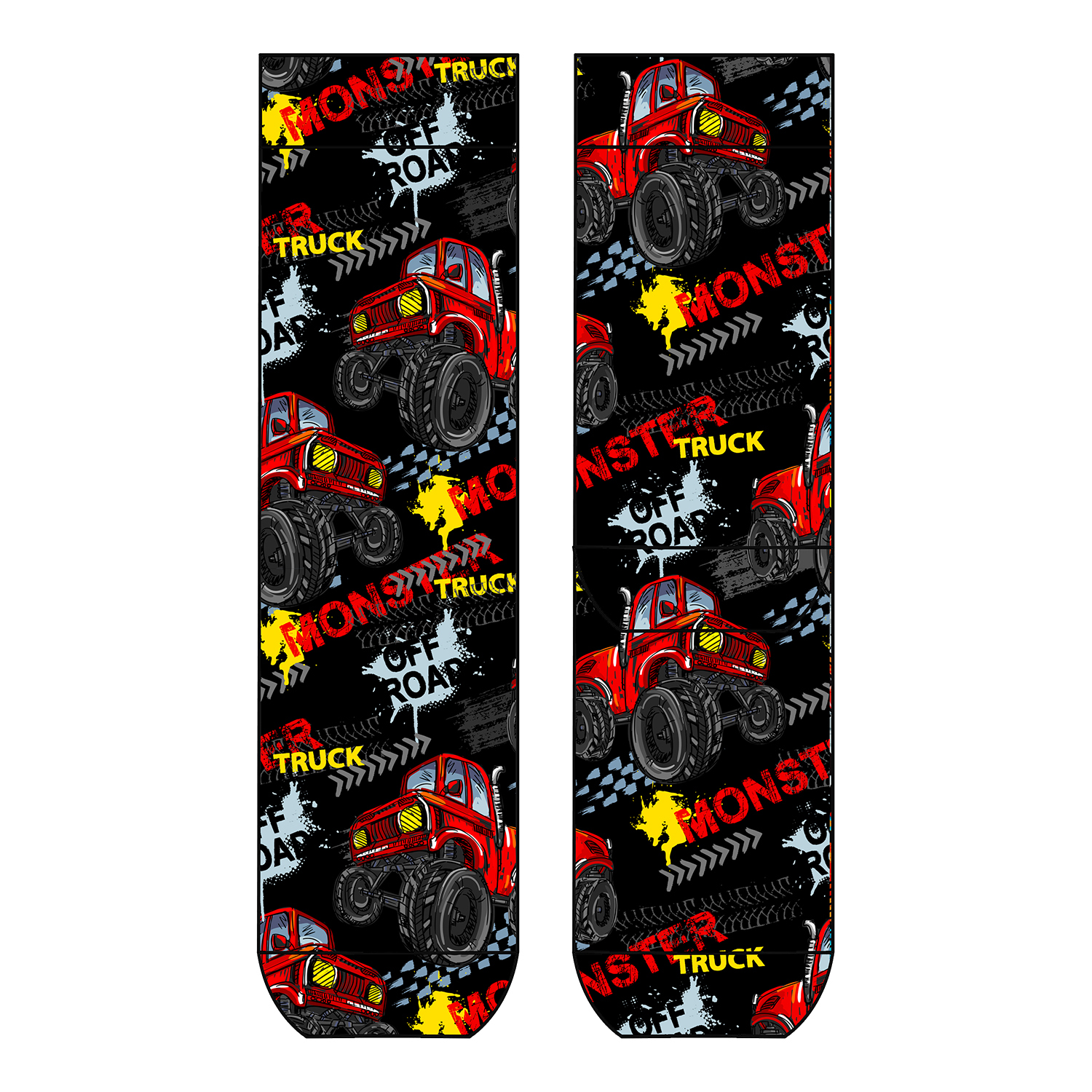 Herren Boxer + Socken Set Monster Truck in Geschenkverpackung COOL7