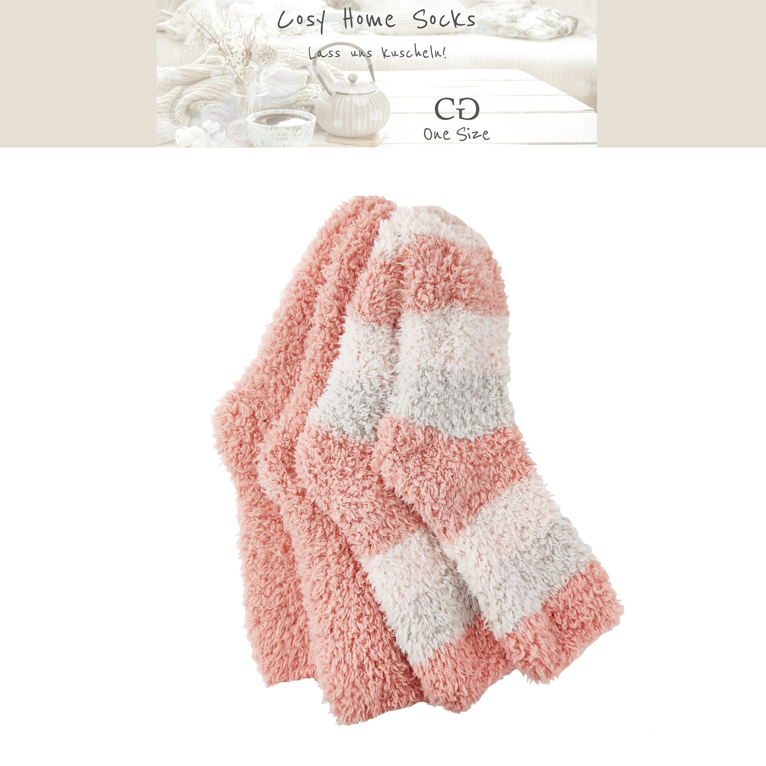Damen Kuschelsocken Cosy 6 Paar Gr.35-41 superweich warm venenfreundlich
