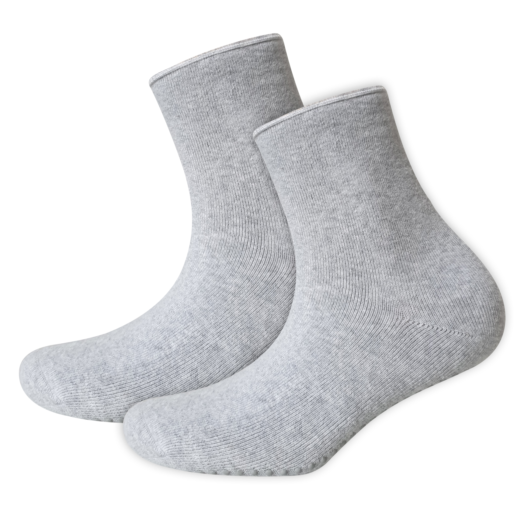 Wohlfühlsocken mit Anti-Rutsch-Noppen Kurzsocke Innenfrottee