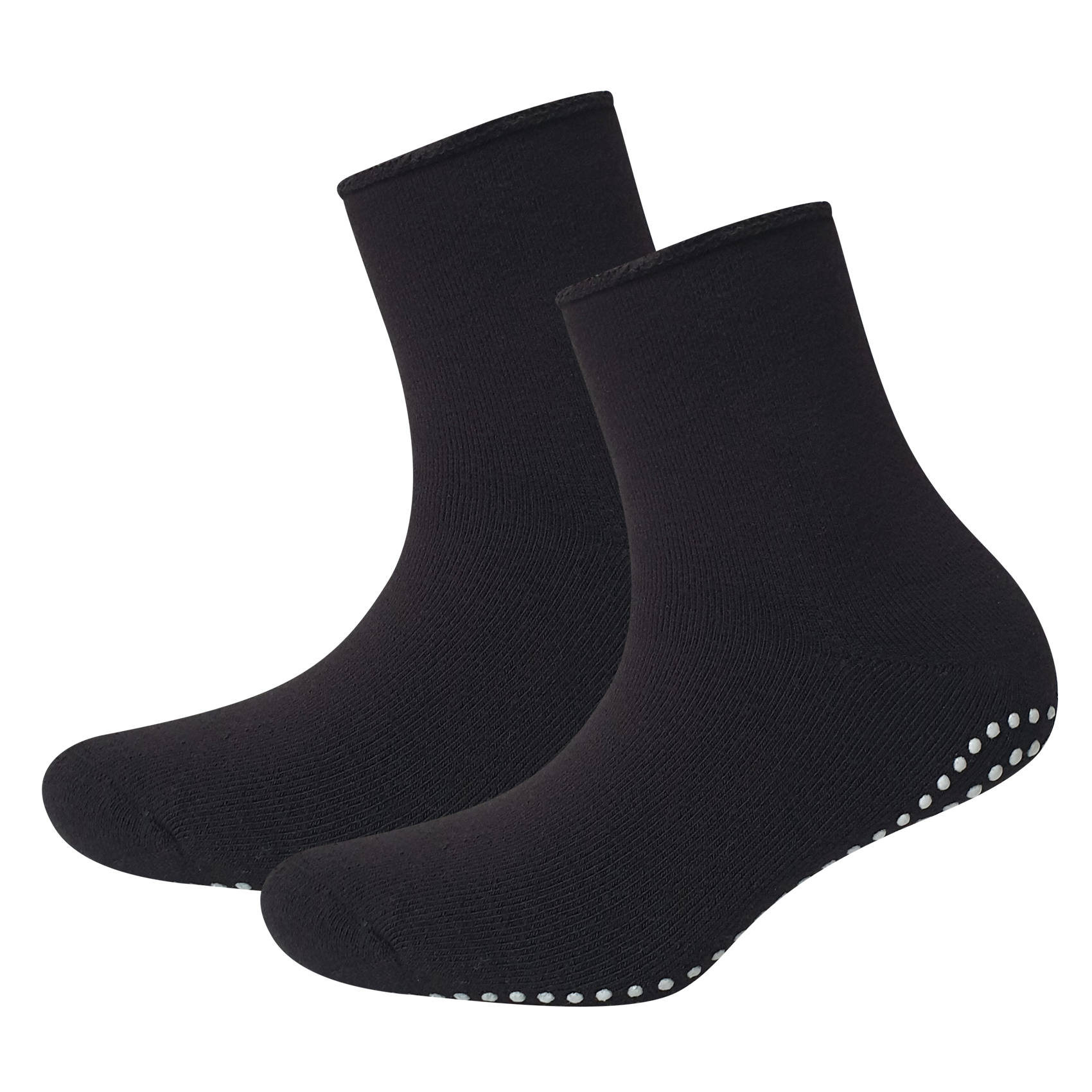 Wohlfühlsocken mit Anti-Rutsch-Noppen Kurzsocke Innenfrottee