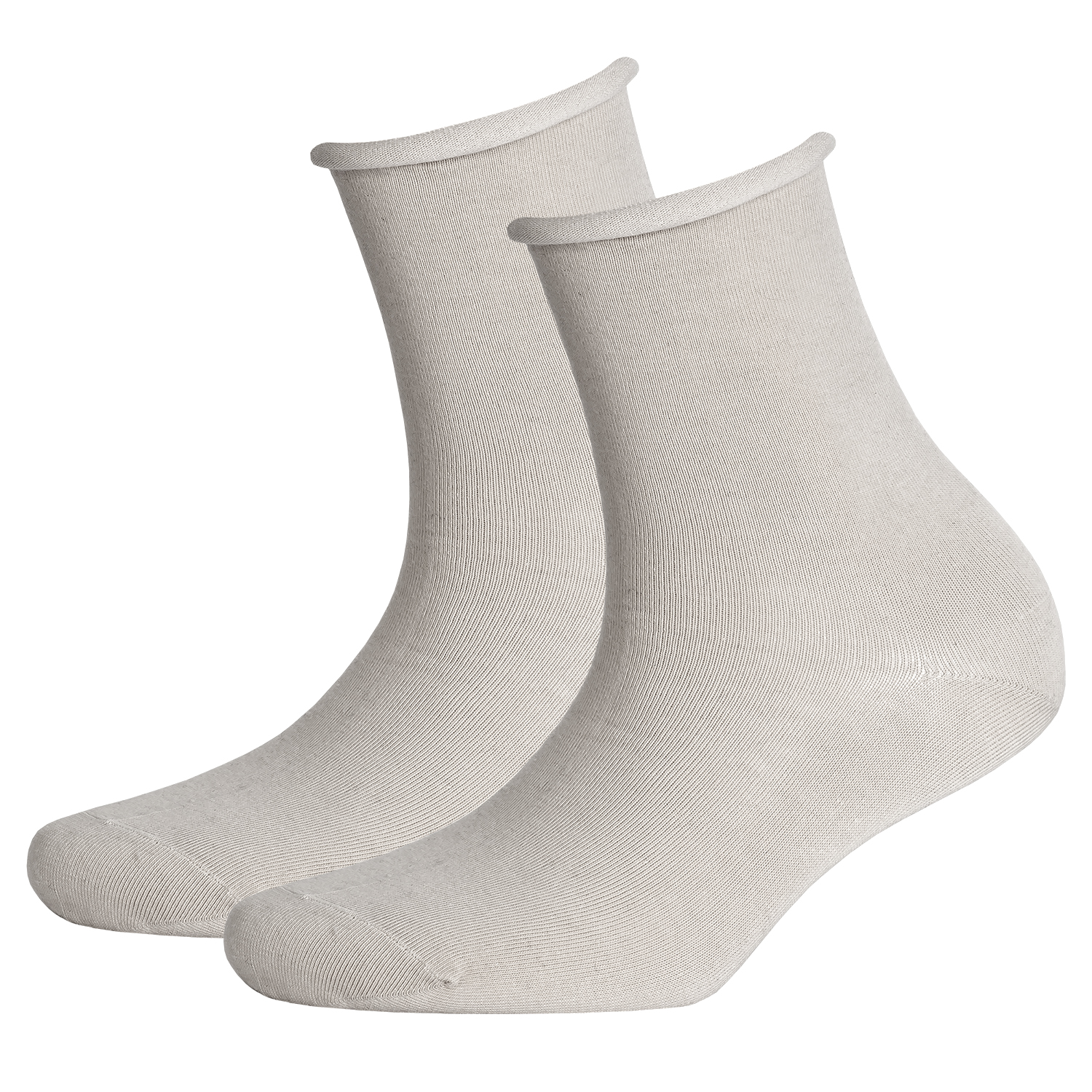 Damen Socken Softie mit Rollrand 2 Paar 36-41