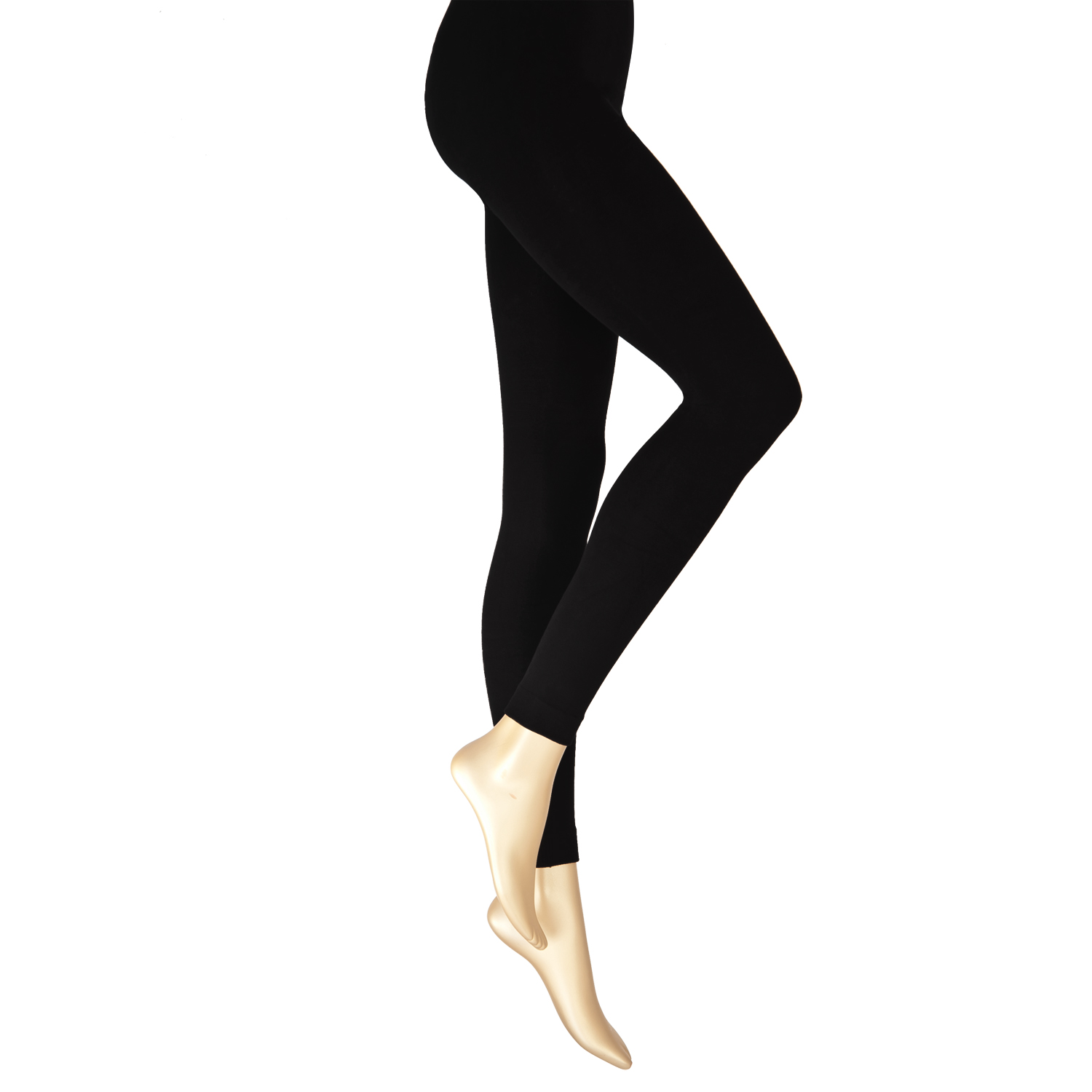 Damen Thermo Legging Inside Brushed schwarz