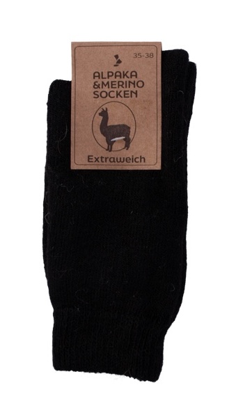 Damensocke Alpaka Merino