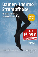 Damen Thermo Strumpfhose Inside Brushed
