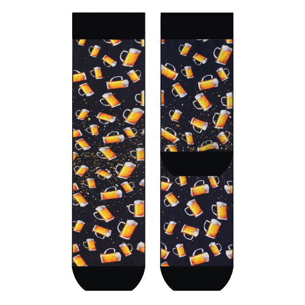 Herren Socken Beer COOL7 rund bedruckt