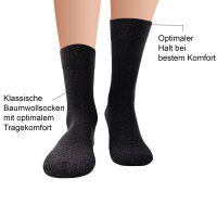 Herren & Damen Socken Cotton Comfort Premium Classic Socks Finest Quality 10er Pack