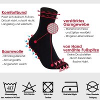 10 Paar Herren Socken Cotton 10 Paar Herren Socken Cotton Comfort – Premium Classic – Venenfreundlich & Nahtlos