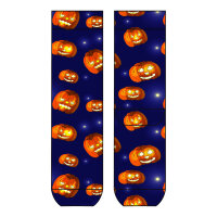 COOL7 Herren Socken Halloween Pumpkins
