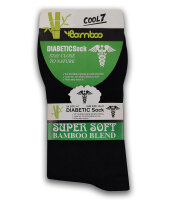 Unisex Diabetiker Socken Bamboo Super Soft 6er Pack