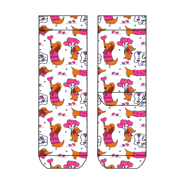 Damen Sneaker I Love Dogs COOL7