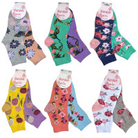 Damen Kurzsocken Garden 2er Pack 36-41