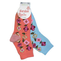 Damen Kurzsocken Garden 2er Pack 36-41