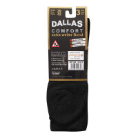 DALLAS Tennissocke schwarz 3er Pack (74008)