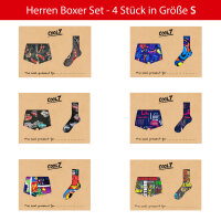Super Sale Herren Boxer + Socken Sets - COOL7 bedruckt 6...