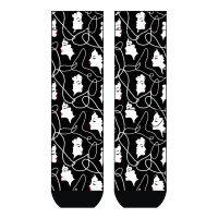 Damen Socken Retro Model COOL7 rund bedruckt