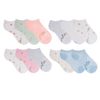 Damen Sneaker Flowers 3er Pack