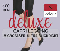 Damen Capri Legging Deluxe 100 DEN