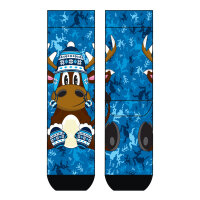 Damen Socken Cute Reindeer COOL7 rund bedruckt