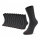 „10 Paar Herren Socken Schwarz – Baumwolle, Ohne Naht, Atmungsaktiv – Business & Alltag“